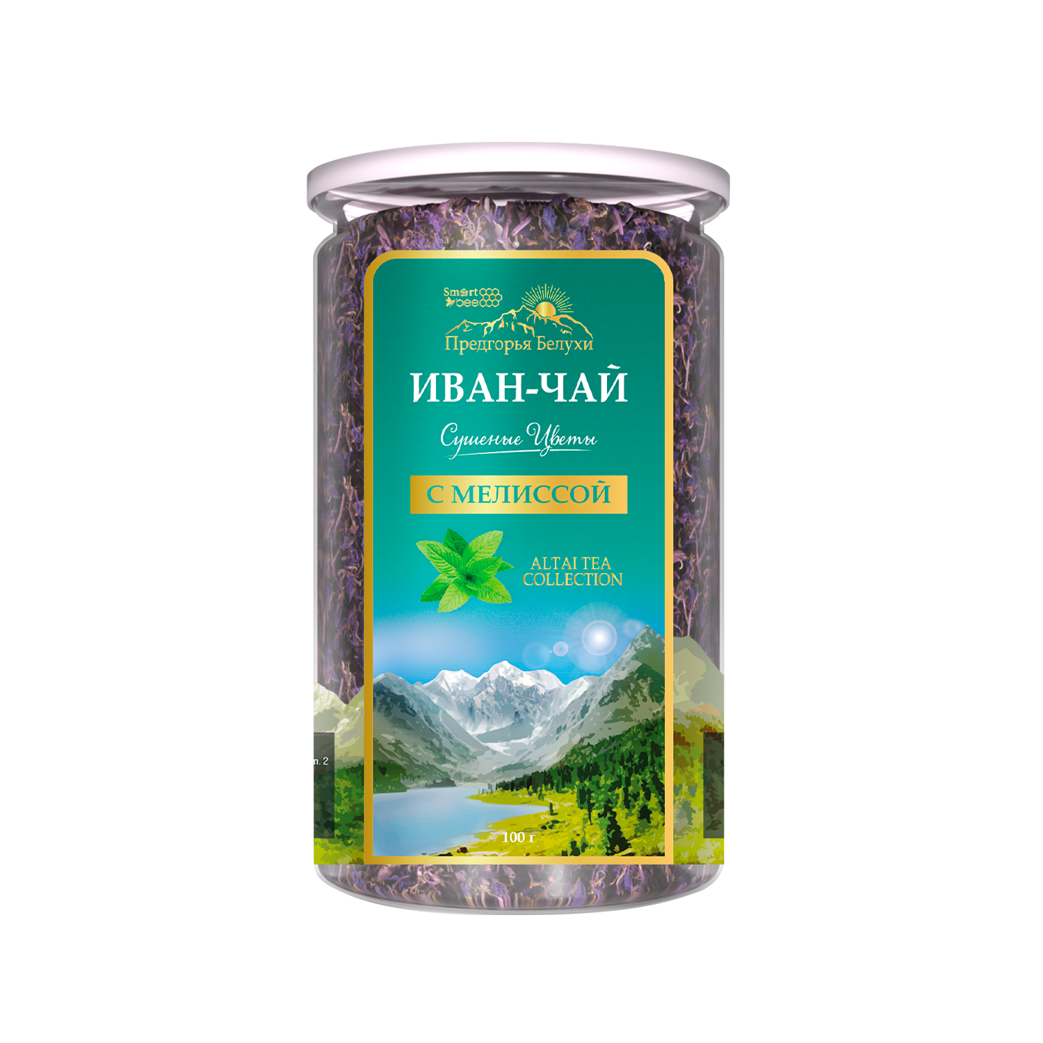 Напиток чайный Иван-чай Сушеные цветы с мелиссой