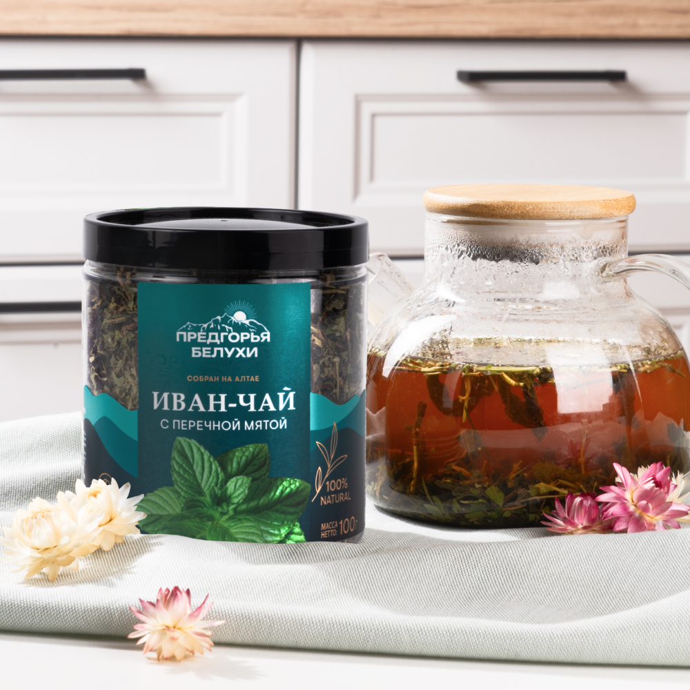Напиток чайный Иван-чай ферментированный с перечной мятой
