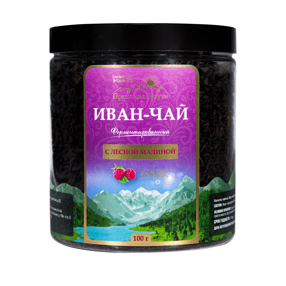 Напиток чайный Иван-чай ферментированный с лесной малиной